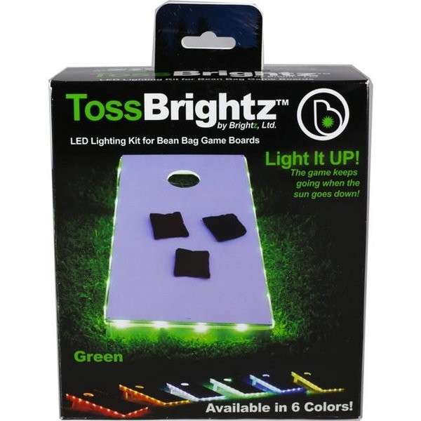 Brightz Brightz 9700410 TossBrightz Bag Game LED Lighting Kit  Green 9700410